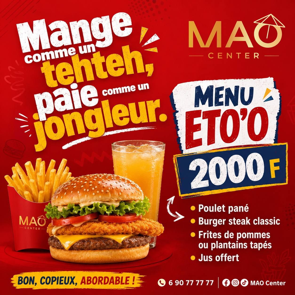 Photo du Menu Eto’o