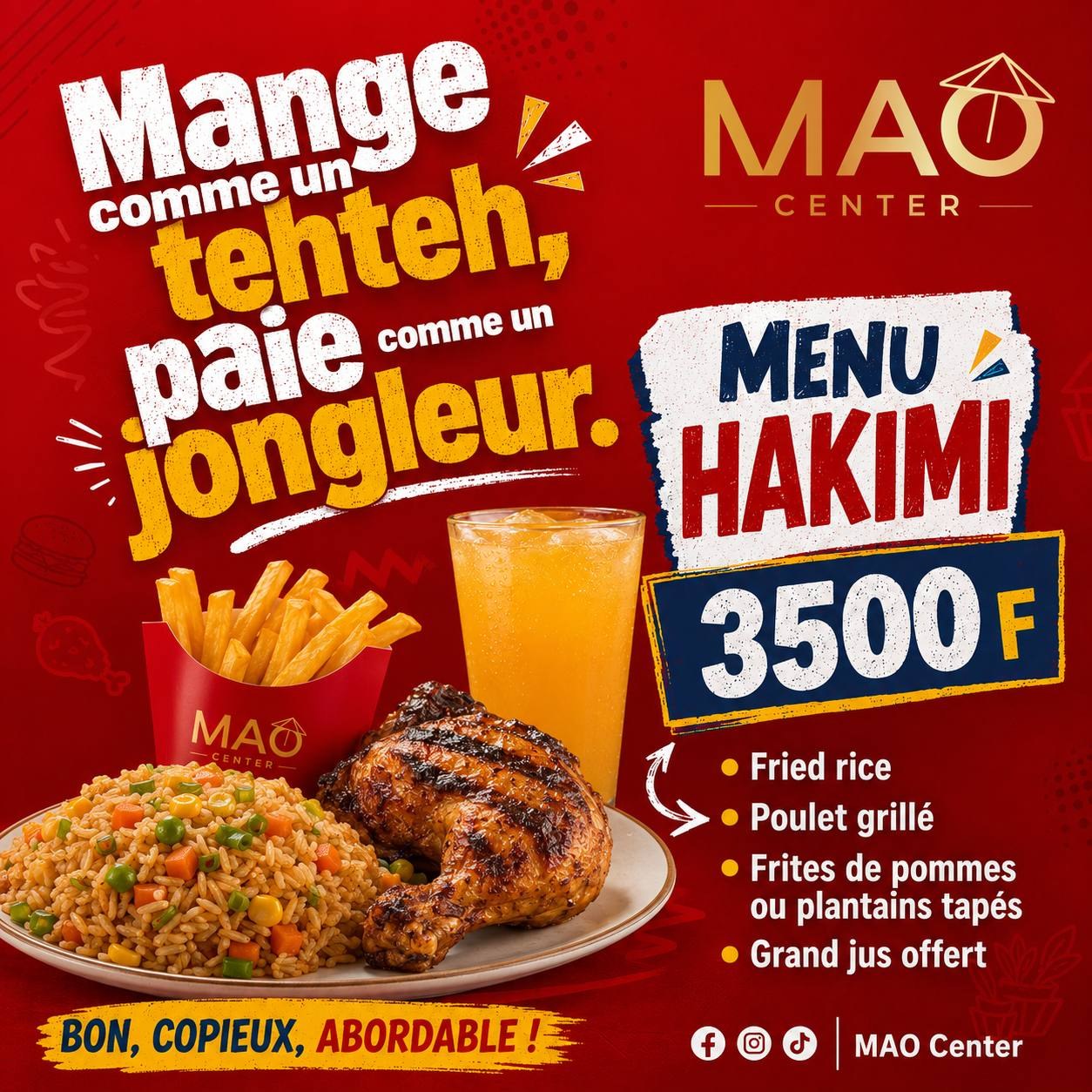 Photo du Menu Hakimi